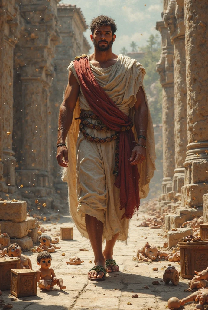 Generates a young man from ancient Jerusalem who has great desires
