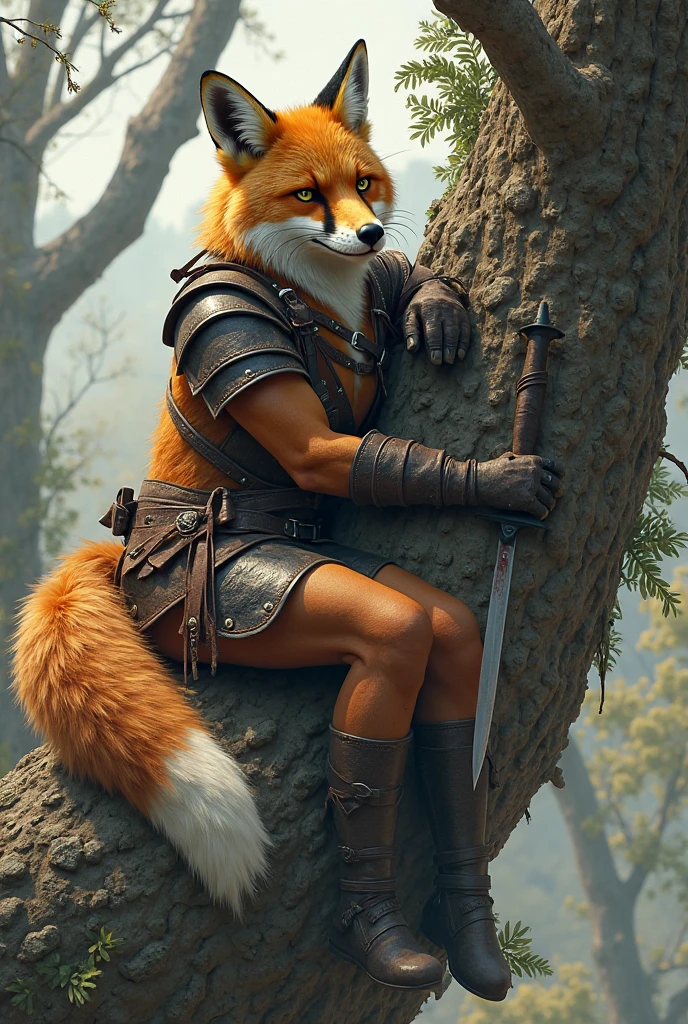 robin hood, male, solo, fox, partially clothed, night, forest, front view, shirt, topwear, green topwear, headgear, feather, sheath, animal genitalia, balls, knot, big penis, licking lips, fangs, tongue out,
BREAK,
by bruteandbrawn, by personalami, by kenket, (intricate, high detail, film photography, soft focus, RAW candid cinema,
photorealism, realistic, photorealistic, analog style, subsurface scattering,
masterpiece, best quality, ultra realistic, 8k)
