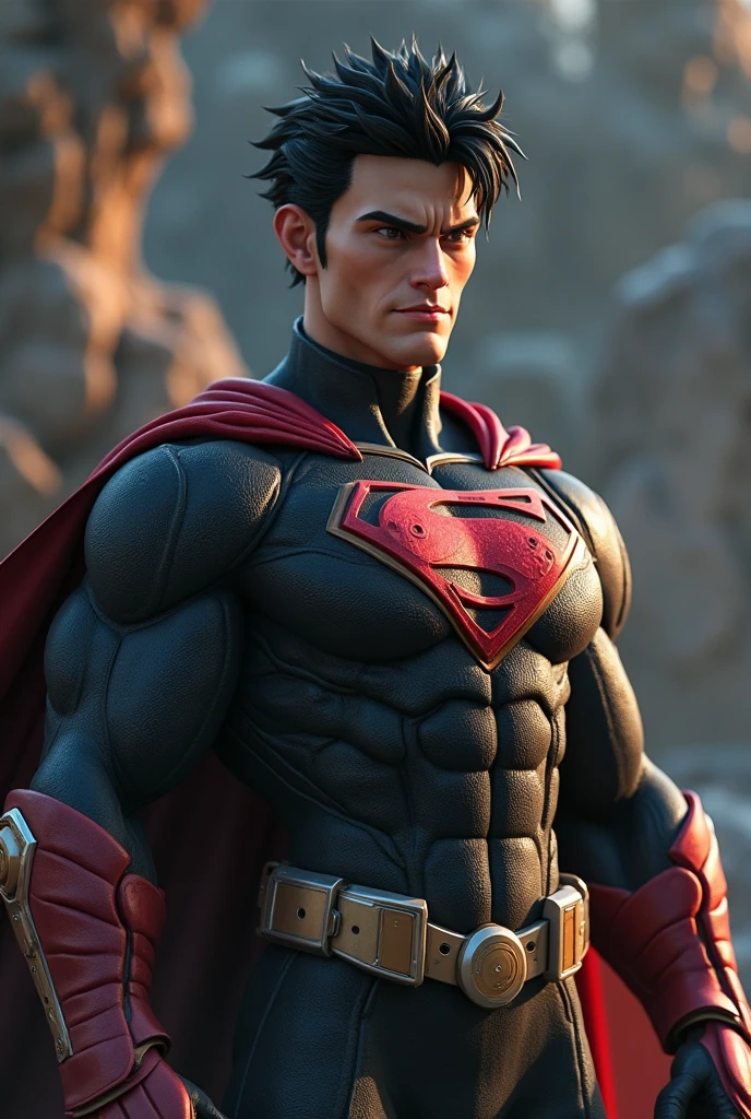 Henry Cavill as Superman ((Best Quality, 8K, ultra-detailed, Masterpiece: 1.3)), 1boy, shiny skin, sharp, Perfect Body Beauty, realistic shaded perfect body, (cute baby face:1.1),("underwear,big bulge ":1.2),(dynamic pose:1.1), thigh , (bulge focus:1.2) ,squatting, Create a digital painting that showcases an intimate, passionate kiss with a focus on the moment of connection and desire. Emphasize the sensual details.