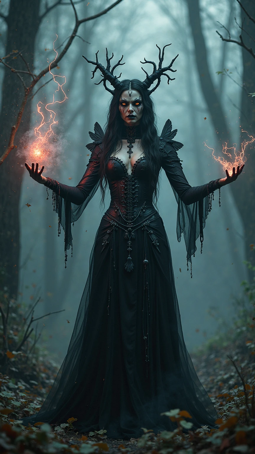 The evil saint。A wicked woman like the Virgin Mary。