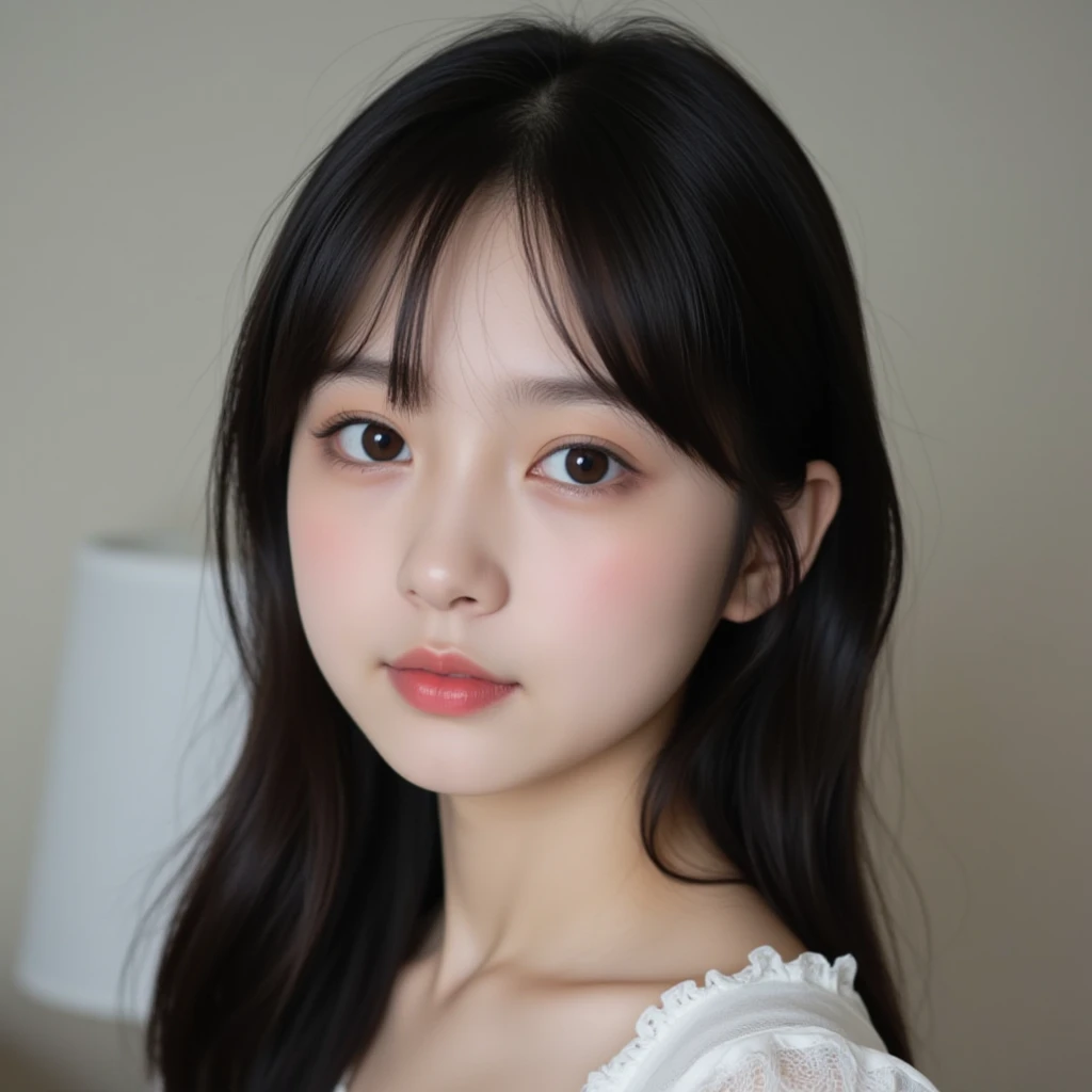 (highest quality、Tabletop、8k、Best image quality、Award-winning works)、One beautiful woman、(Beautiful and elegant straight long hair:1.1)、Black brown hair、(alone:1.1)、(The perfect burgundy V-neck long sleeve knit:1.5)、(The simplest solid white background:1.4)、Accentuate your body lines、Beautiful and exquisite、look at me、(Perfect Makeup:1.1)、Bright lipstick、Ultra-high definition beauty face、Ultra HD Hair、Ultra HD Shining Eyes、Ultra High Resolution Perfect Teeth、Super high quality glossy lip、Accurate anatomy、Very beautiful skin、超高解像度でGlowing Skin、frontから見たときの優雅な直立姿勢、(very bright and vivid:1.2)、(Slender body:1.1)、(slender and beautiful face:1.1)、(Cleavage:1.2)、(Big Breasts:1.1)、Shiny, Bright lipstick、(Face close-up:1.2)、front、clavicle、Glowing Skin