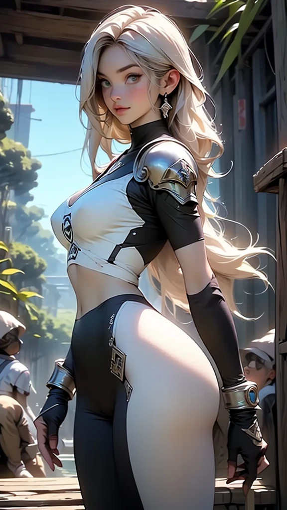 (((Solo focus.))) (((Single character image.))) (((Looks like a great fantasy adventurer.))) ((best quality)), ((masterpiece)), (detailed),night,nighttime, cold colours, , 1girl,mature,pretty, , blue eyes, (large breasts:1.4), long hair, blonde hair,red lips, blush, busty, well-endowed, swashbuckler fashion, fbb body type, (((sexy muscular female hero))) (((Solo focus.))) (((Single character image.))) (((Looks like a great fantasy adventurer.))) A single character portrait, fantasy artwork, fantasy attire, clear and sharp, of an attractive, (((Dressed like a sexy seafaring swashbuckler.))) (((youthful))), (((Stunning sex appeal.))) sexy, mysterious, woman in her early 20’s, tattoos, sexy muscular body, sexy hair, female adventuress, smug smirk, gorgeous face, and an athletic body and somewhat muscular. She also has a beautiful body, detailed, gothic art, trending on artstation, Dungeons & Dragons character portrait, intricate details, ultra detailed, ultra detailed clothes,, epic masterpiece, ultra detailed, intricate details, award winning, fantasy art concept masterpiece, trending on Artstation, digital art, unreal engine, 8k, ultra HD, centered image, flirty