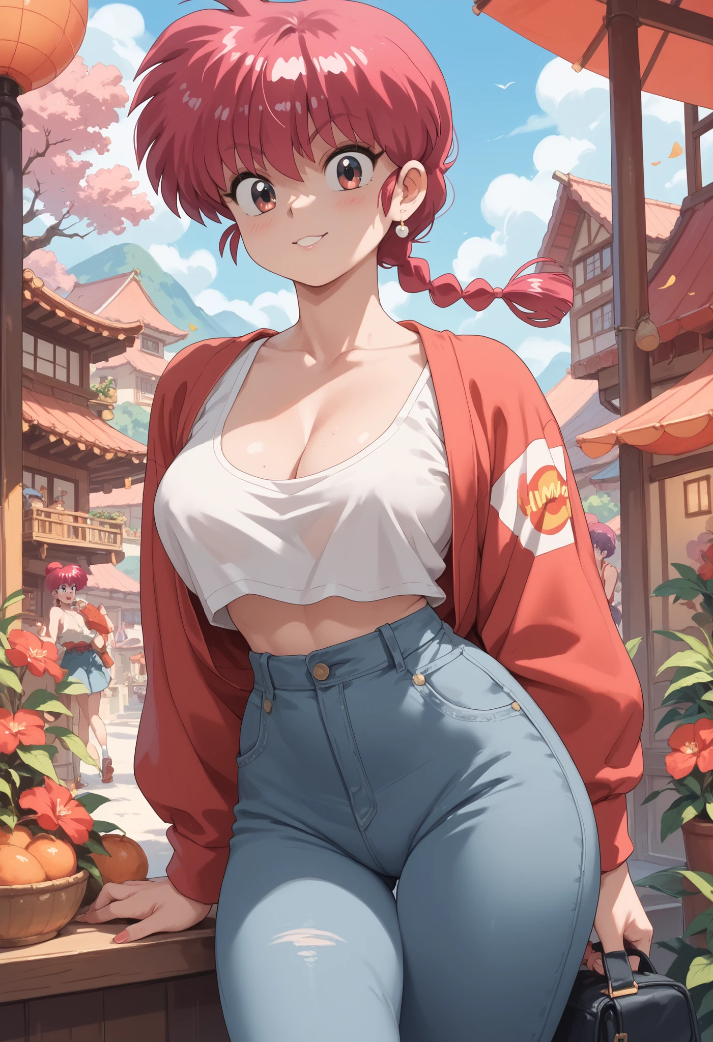 Hot Girlfriend-Style Ranma

