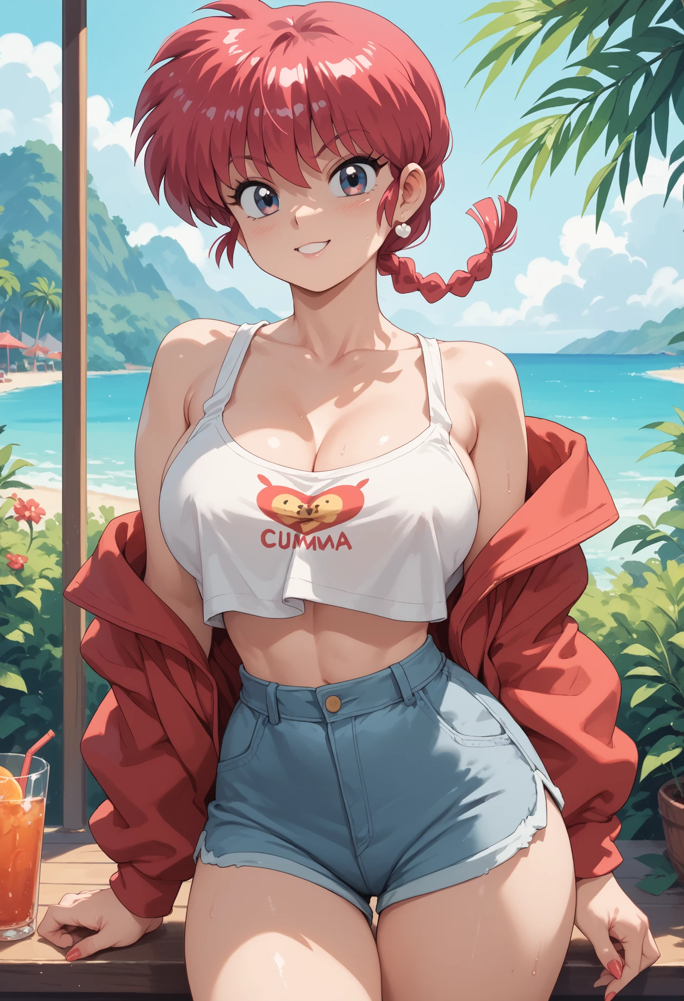 Hot Girlfriend-Style Ranma
