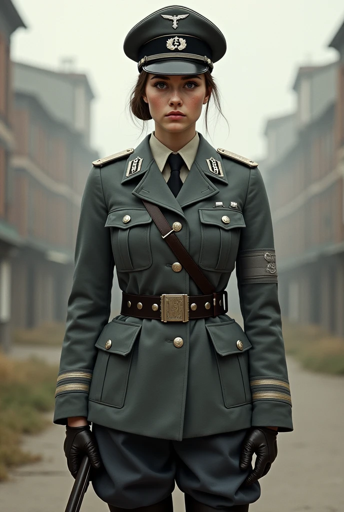 German woman, World War II military, from 20 to 30 years old