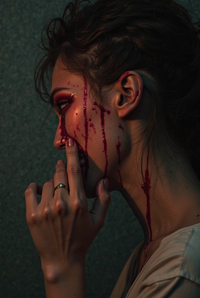 blow job,Crying face,holding a penis in your mouth,suck dick deep in your throat,Ejaculated in the mouth,cough,Semen drips from mouth,