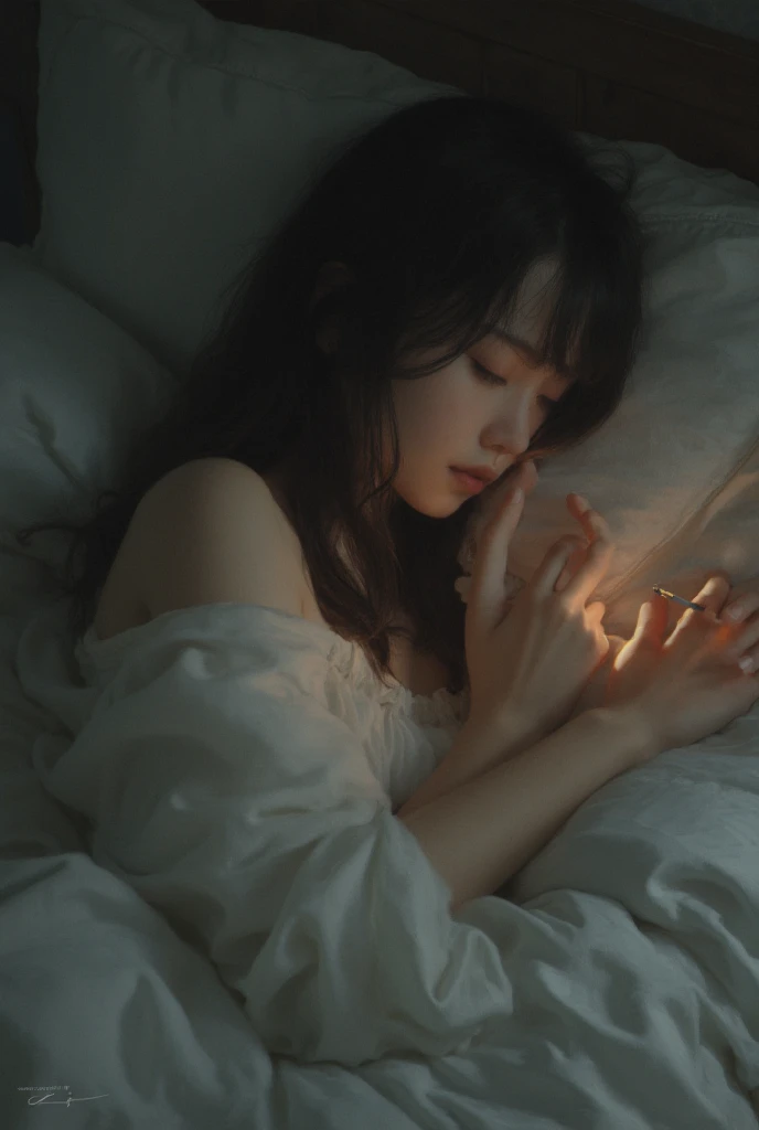 starry skies、Lamp light、Moonlight、sleep