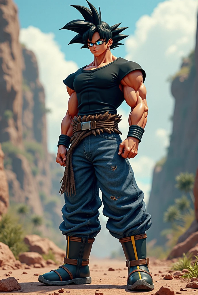 Trunks character, in dragon ball anime, realistic, ultra detail, 70mm lens, 4k, realistic, carismatic, very detail, full body, real skin