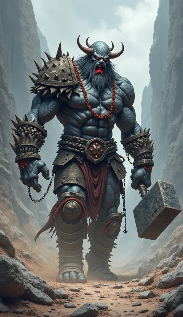 wjqflail full figure, burning warrior man, intricate and detailed, chains, <lora:wjqflail-15:0.7>