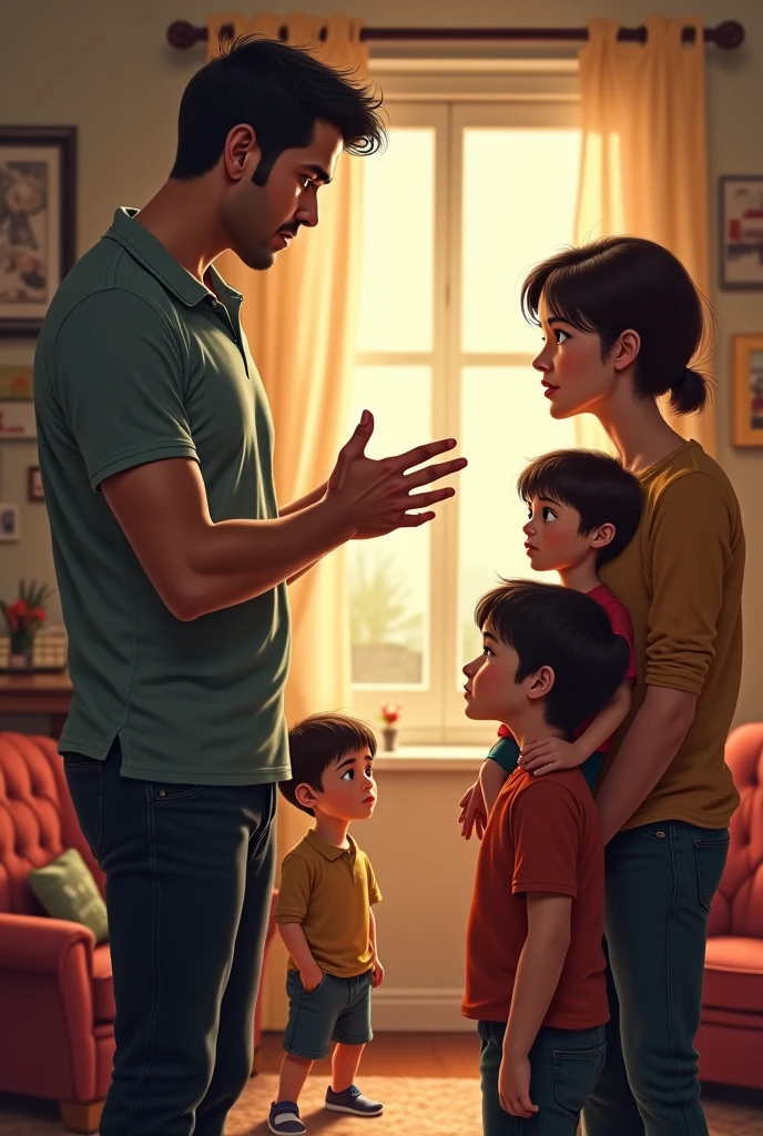 Parents comparing their child to others