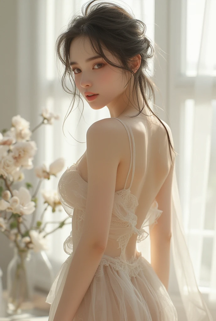 Big eyes、Black Room、Stained Glass Windows、Vase with roses、Lace curtains、夜中
The whole body is wet、An excited look、Dark Gothic Makeup、Dark Metal、Large margins、Patchy duplex、Eyes prone to black eyes、Long eyelashes、cute、
room made of stone girl、Gothic dress with collar、Knee-high socks、Twin tail hair、Beautiful and detailed eyes、Beautiful and detailed lips、High resolutionの顔、Long eyelashes、Cinematic composition、(Highest quality)、4K、8K、High resolution、masterpiece:1.2)、Super fine、sitting、Bold Pose、Moisturized skin、Sweaty、barefoot、Trance、Embarrassing、Masochistic、Blushing、Embarrassed、Trance expression、look back、Protruding buttocks、Distorted facial expressions、Flowing Tears、Soaking wet。Twin tail hair、Chained