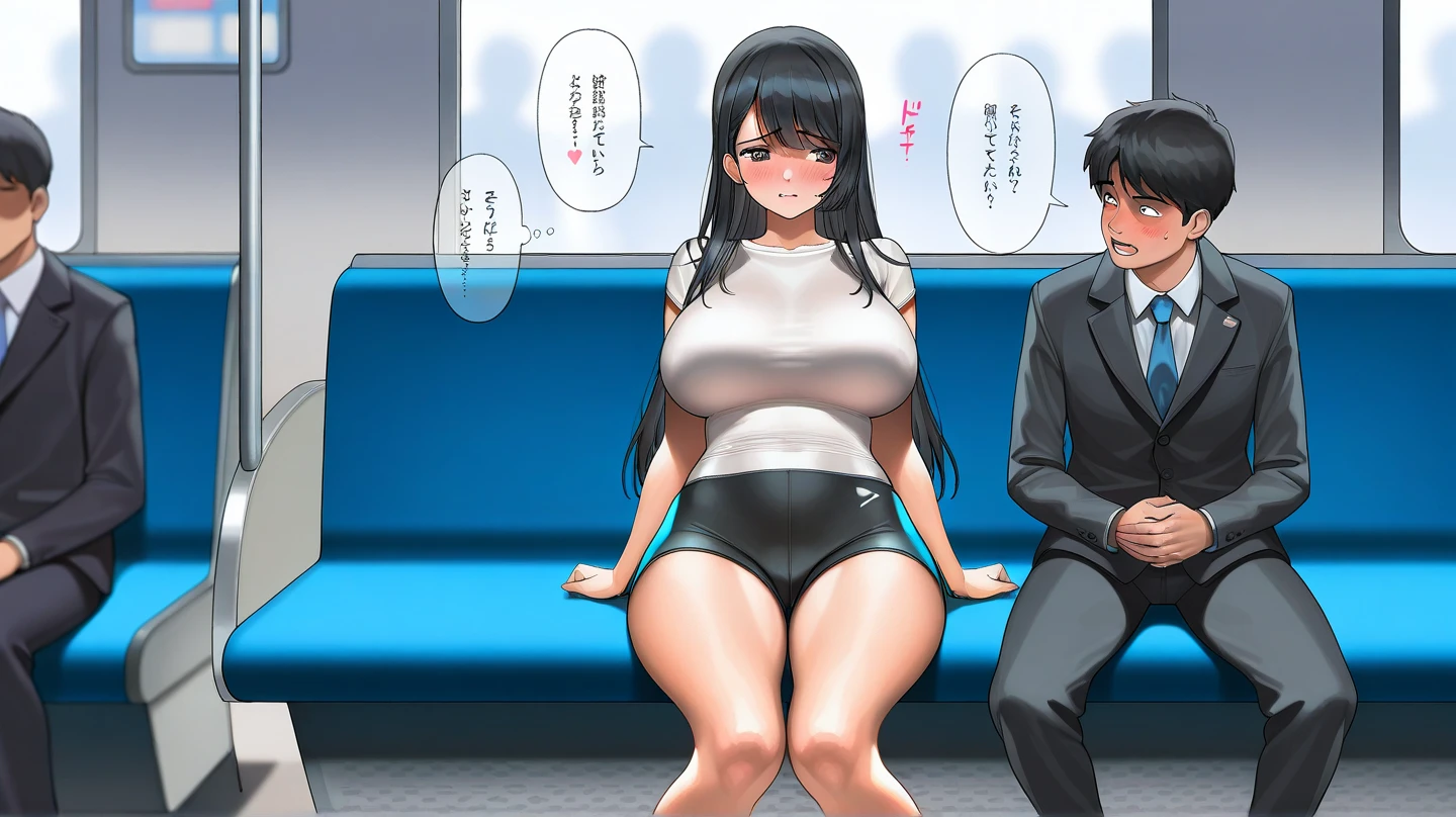 50 year old mature adult woman、Men holding penises and surrounding a girl、Teasing Smile、、From the penis、in the train、のためのBukkake、Thick thighs、Plump、Voluptuous、Plump Mature Woman、sweater、Tight mini skirt、underwear、Sitting on a chair and spreading your legs、Glasses、Ugly、Bukkake、A man gropes a woman&#39;s breasts from behind