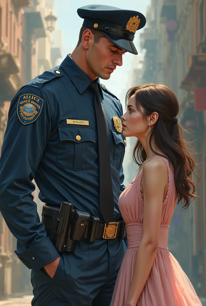 Brooklyn 99, Cop, Anime, Complex Details, Realistic, Amy Santiago, Jake Peralta --auto --s2