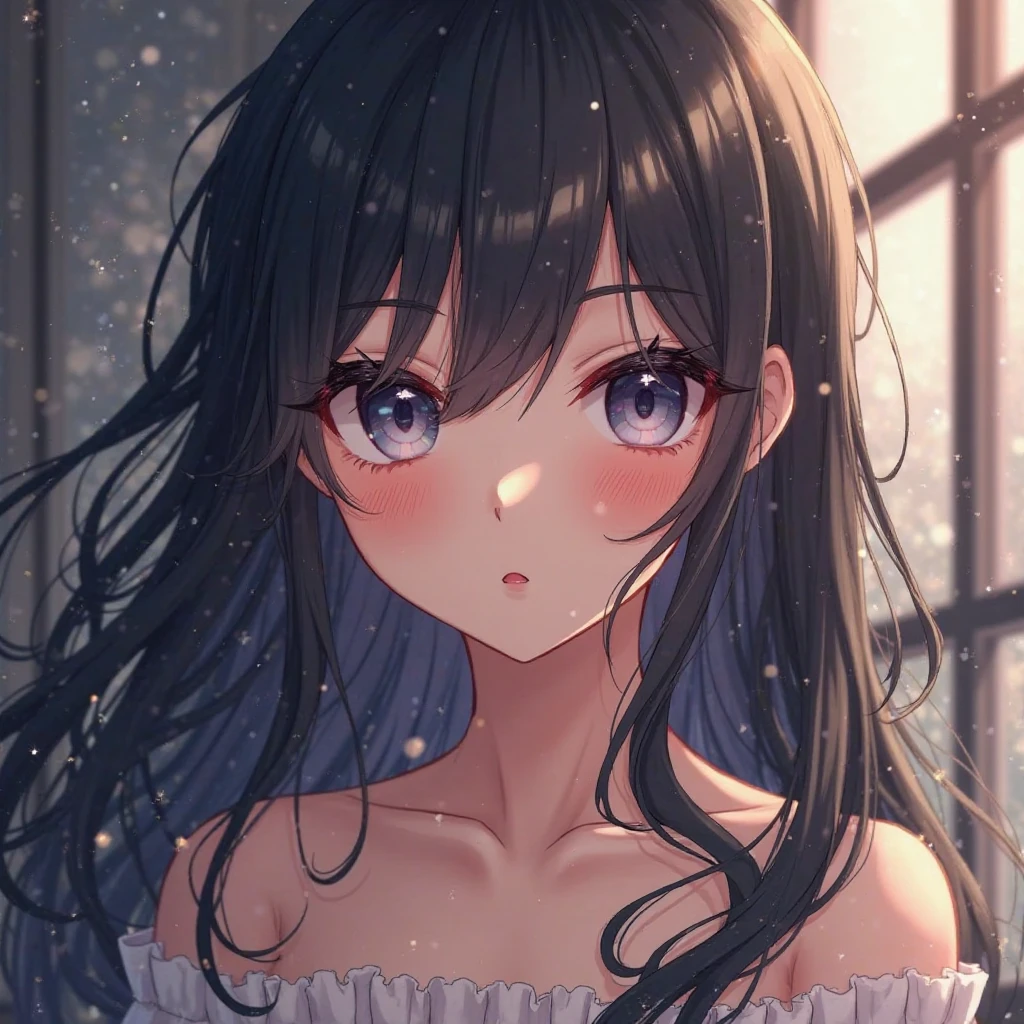 Wet waifus 🥀♀️Waifu 🖤 Beautiful waifus 評論 6 檢視更多 AG Alex Gaming Yt 9 hours ago what the hell is this thiis🤮 1girl, blue eyes, Black long hair, Wet hair, Straight Hair, straight Wet hair, Pretty Face, Cute face, wearing towel, Covered with towel, White towel, Looking at the audience, Indoor changing room, An expression of disappointment, Vibrant colors, masterpiece, Clear focus, best quality, Depth of Field, cinematic Lighting, Gradient Darkness, 发Light, Light, dark