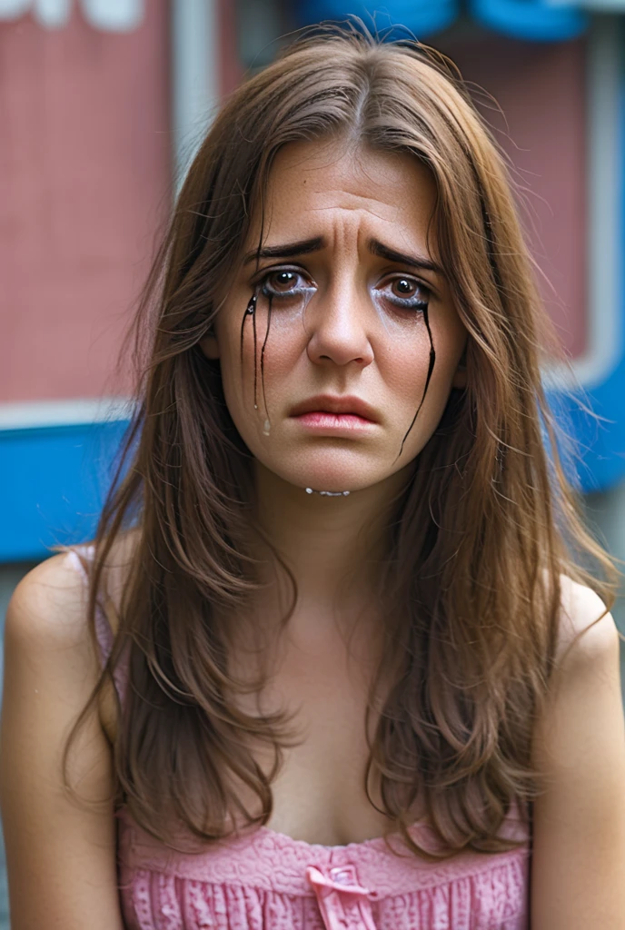 Crying woman