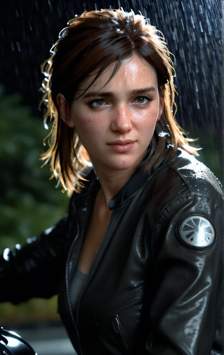 a beautiful detailed young woman, james sunderland, maria, dark creepy foggy city, silent hill, cinematic, dark gritty atmosphere, moody lighting, photorealistic, highly detailed, unreal engine, dramatic lighting, volumetric fog, mist, rain, puddles, abandoned buildings, cracked concrete, graffiti, decrepit, post-apocalyptic, horror, dark fantasy, moody color palette, blue and grey tones, chiaroscuro lighting, dramatic shadows, (best quality,8k,highres,masterpiece:1.2),ultra-detailed,(realistic,photorealistic,photo-realistic:1.37)