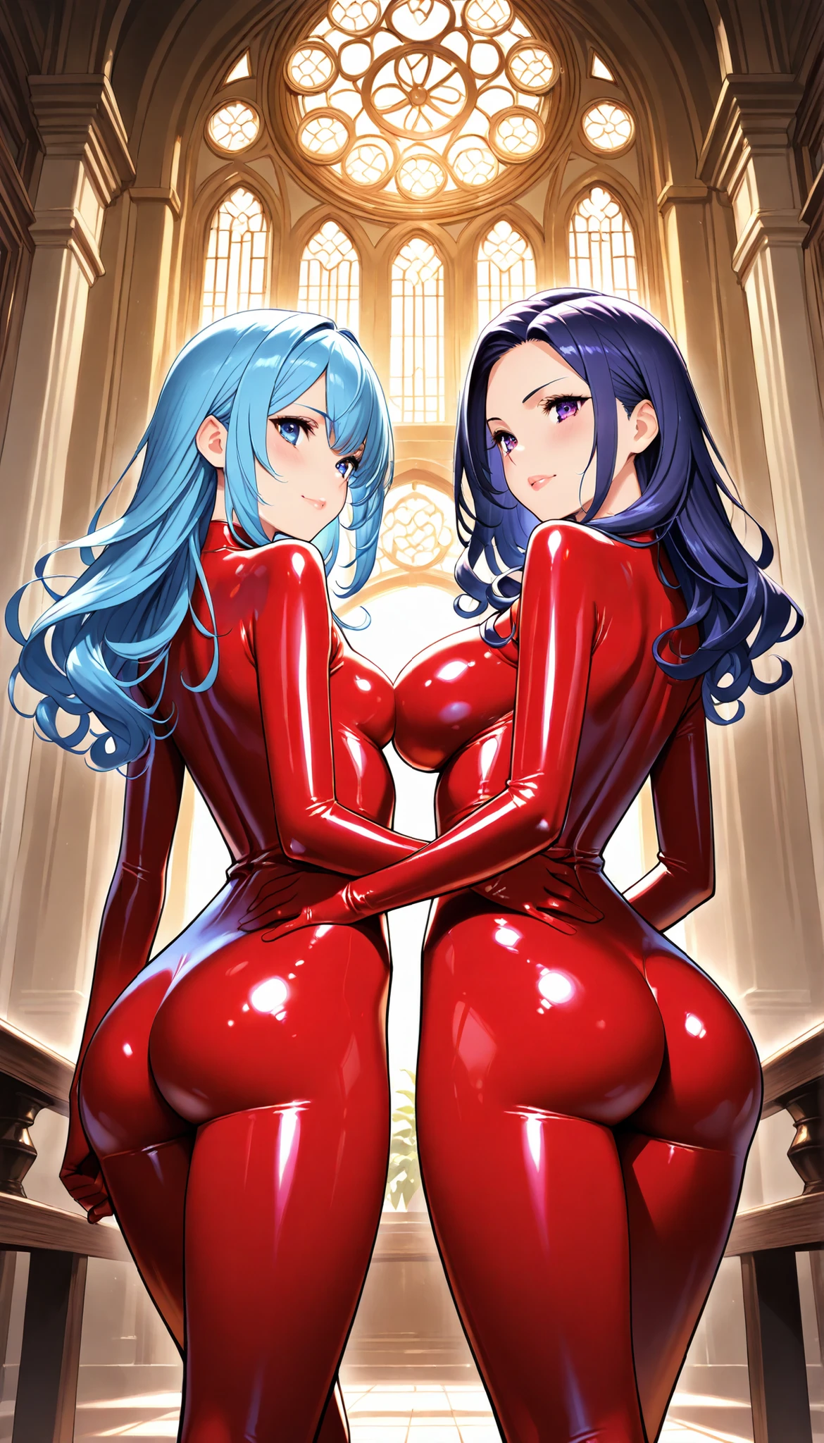 puntaje_9_arriba, puntaje_8_arriba, puntaje_7_arriba, huge breasts, parado derecho,mirando al espectador, seductor_pose,,(((quadruple amputee))),human-onahole, (((legsless, armsless:1.7))),sitting on bed,(dragon girl),bed, detailed background,sitting on bed,micro bikini,side view,black bikini,2 girls,lesbians,kissing