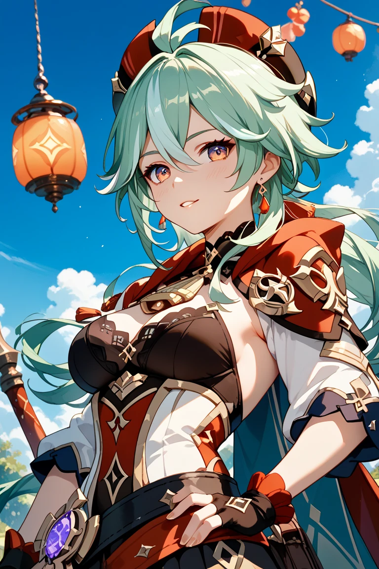 Sucrose Genshin Impact, Iwhole body, (NSTDA.:1.2), (10, beste-Qualit, master-piece: 1.4), ultra-high resolution, (lifelike, photorealistic portrait: 1.48), 25 age, Cute Girl, (Look neatly through the bikini:1.11), Famous Japanese actors, Beautiful breasts, Blue Eyes, Head tilt, cowboy shot, from the side, looking at the audience, expressionless, Beautiful lake, Zeiss 150mm F/ 2.8 Hasselblad, Whole body, foot, Ultra-Wide Angle