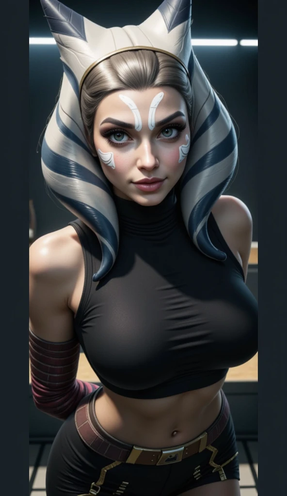 ((piernas en cuclillas abiertas)) , calidad 8k , foto realista , Twi'leks sexys ,  chica azul sexy , pecas , piel azul perfecta , ((piel del cuerpo azul claro)) , almond eyes, mirada sugestiva, ((rostro celeste claro)) , ((perfect blue anime asian face)) , ((cara azul)) , ojos claros , detallado , cutie face , detallado , labios azules, ((Tatuajes twi&#39;lek)) , tatuajes de Twi'lek , detallado , ((tetas grandes)) , pezones azules , ((Pezones azules)) , culo sexy , ((collar de esclavo)) , ropa apretada y rasgada , Ropa deportiva ajustada , ((pircing en los pezones)) , ((detallado)) , foto de cuerpo completo , posando , ((entrepierna separada)) , detallado , ((perfecciona manos y ojos)) , ((piernas y pies perfectos)) , fondo oscuro , soft lighting , cold shadows , night cinematic background . 