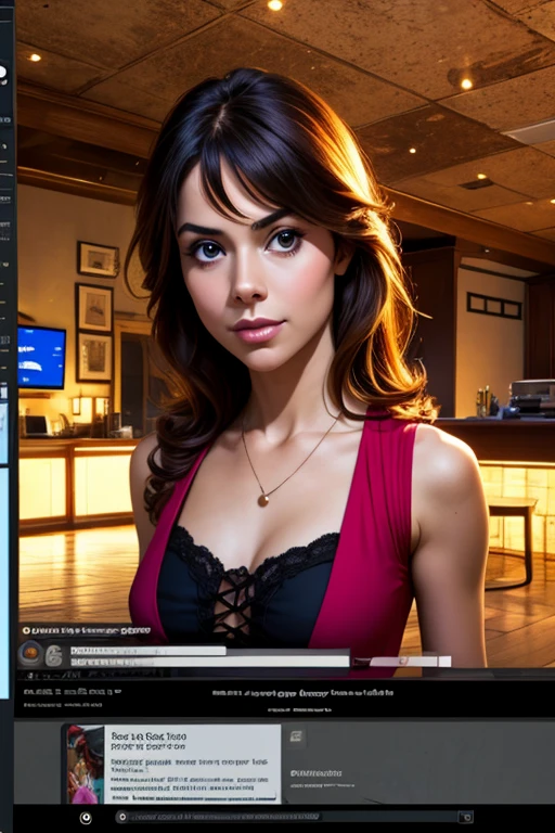 ((NSFW 1.2, PORN 1.2, NAKED 1.2)), ((FULL BODY SHOT 1.3)), ((20 year old girl 1.2, adult woman 1.2, adult face 1.2, seductive facial expression 1.2, seductive facial expression 1.2)), ((Selena Gomez is a gamer girl 1.2, playing video games 1.2, holding a PlayStation joystick 1.2, wearing gaming headphones 1.2, wearing a pink hoodie 1.2)), ((curvy woman 1.2, wide hips 1.2, alluring figure 1.2, nice breasts 1.2)), ((dynamic sexy pose 1.2, highly sexually seductive pose 1.2, sexually suggestive 1.2, perfect cleavage 1.2, perfect ass 1.2)), (masterpiece, best quality:1.2), 1girl, solo, (best quality,4k,8k,high resolution,masterpiece:1.2), realistic (1.37) girl, ((hyper realistic 1.2)), ((highly detailed face 1.2, Detailed facial features 1.2)), ((set in a game room 1.2, red and black gaming chair 1.2, floor carpet 1.2, lava lamp 1.2, TV and PlayStation console 1.2, cinematic lighting 1.2, highly detailed background 1.2))