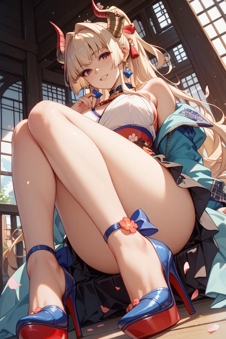 masterpiece, highres, best quality, 1girl solo, kamisato_ayaka, smile, kimono