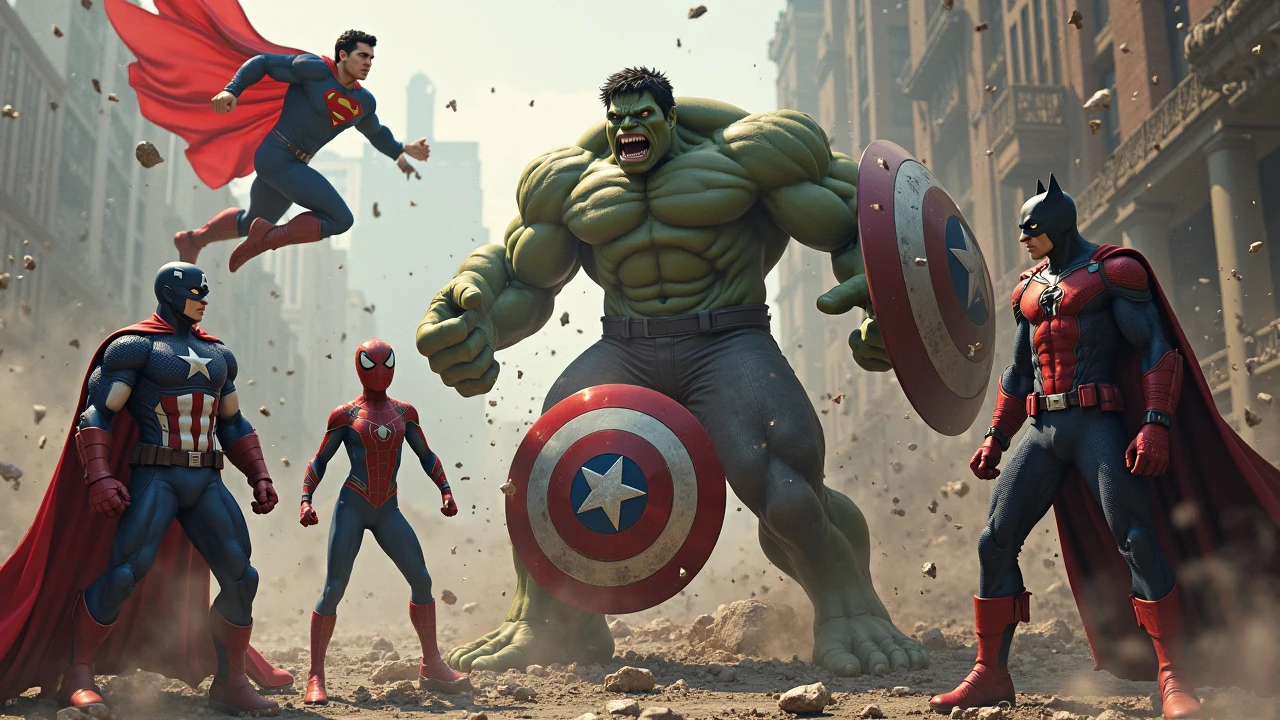What if spiderman, Hulk and Thor support a Brazilian team What are their teams??