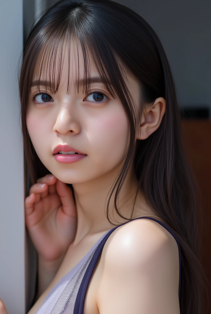 NFSW。Focus on people。Create and express the best shining composition of the person in a realistic way。((masterpiece))、(((top-quality)))、((ultra-detailliert))、(A hyper-realistic)、(highly detailed CGillustration)、(extremely delicate and beautiful)、Beautiful girl's masterpiece、top-quality、Realistic skin feeling、Realistic fabric、Realistically exaggerate the material of the fabric、Realistic texture、japanes、We will introduce a real stick that focuses on girls with realistic and super detailed eyes in the center front.。This is the absolute rule, and the following sentence expresses the image quality。 The greatest painter in human history meets an unparalleled beauty、It is the greatest masterpiece in the history of the Inuiku Ichigo, which depicts the most beautiful figure of a lifetime.。 Create stunning realistic artwork that is currently trending on seaStation、Introducing exquisite beauty and seductive aesthetics。「What spreads out before your eyes、It is the figure of a beautiful girl wearing Gothic Lolita fashion。Her presence was overwhelming.、The vision surpasses that of its predecessor.、Exquisitely frightened by the hands of hyperrealist artists。
The characteristic figure of the beautiful is attracting more attention by Gothic Lolita fashion。Her black dress is、With a design with attention to detail、Decorated with luxurious lace and ribbons。At a length that touches the floor well、At its hem、Fine rose embroidery。
On her chest、A pure white chiffon blouse is visible.、An elegant high-neck design accentuates her delicacy。The sleeves of that blouse are、Proceeding to wrap around your arms、Its edges are delicately finished with lace and ribbon。
On her head、Has a black lace bonnet、Its edges are studded with fine pearls。Its elegant decoration、Beautifully frames her expression。
In her hands、I have a black parasol decorated with lace.、Its elegant design highlights her femininity。has been changed to a fantastic existence with。
Her face is、With black lipstick and eyeliner that looks at the contrast on pure white skin、Its beauty is even more prominent.。Her clear eyes are、Attract viewers with its brilliance、Its strength and delicacy will be provisionally accessible。
This is what、It is the image of the beautiful girl we aimed for.。 Its strong、Gorgeous yet delicate presence、Has a magical power that draws everyone in。Quality images are reproduced、Her charming parts come to the fore。This is what、It's the best masterpiece we've ever created.、The beauty and individuality of this work will forever be in the future「Will not exceed。」The image should be hyper-realistic, highly detailed, and in high-resolution 16k. Use a Sony Alpha 1 Mirrorless Camera with a Sony FE 24-105mm f/4 G OSS lens. Set the ISO sensitivity to 32,000 and the shutter speed to 1/125 second. The image should be framed in such a way that the girl is in the center, with the vast starry sky above and the rolling hills of "Princess Mononoke" in the background. --ar 16:9 --v 5.1 --style raw --q 2 --s 750