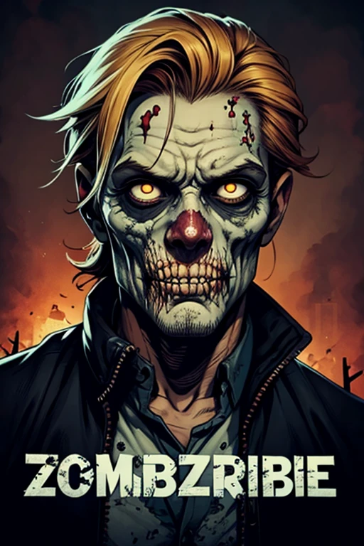 (masterpiece, best quality:1.2), ((RAW photo, Best quality)), (Realistic, photo-realistic:1.2) a evil zombie, blond, hottinig, horror, creepy, night, ((White eyes)). Horror, creepy, night, (((White eyes))), angry. ((Pale or greenish skin)), wounds, empty eyes, torn clothes, slow movements, guttural noises, aggressive and cannibalistic behavior. Cinematic lighting.