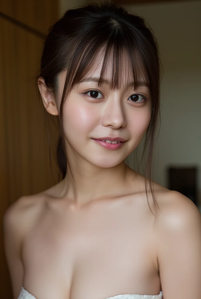 masterpiece,best quality,1girl,dark eyes,(sex),((nude)),(medium breasts),vaginal,dark hair,(Japanese tatami room),pov,(beauty Japanese schoolgirl),((Beautiful girl)),the expression imagining what feels good:1.2,(perfect body beauty:1.2),((perfect body)),(shy smile),beautiful teeth,