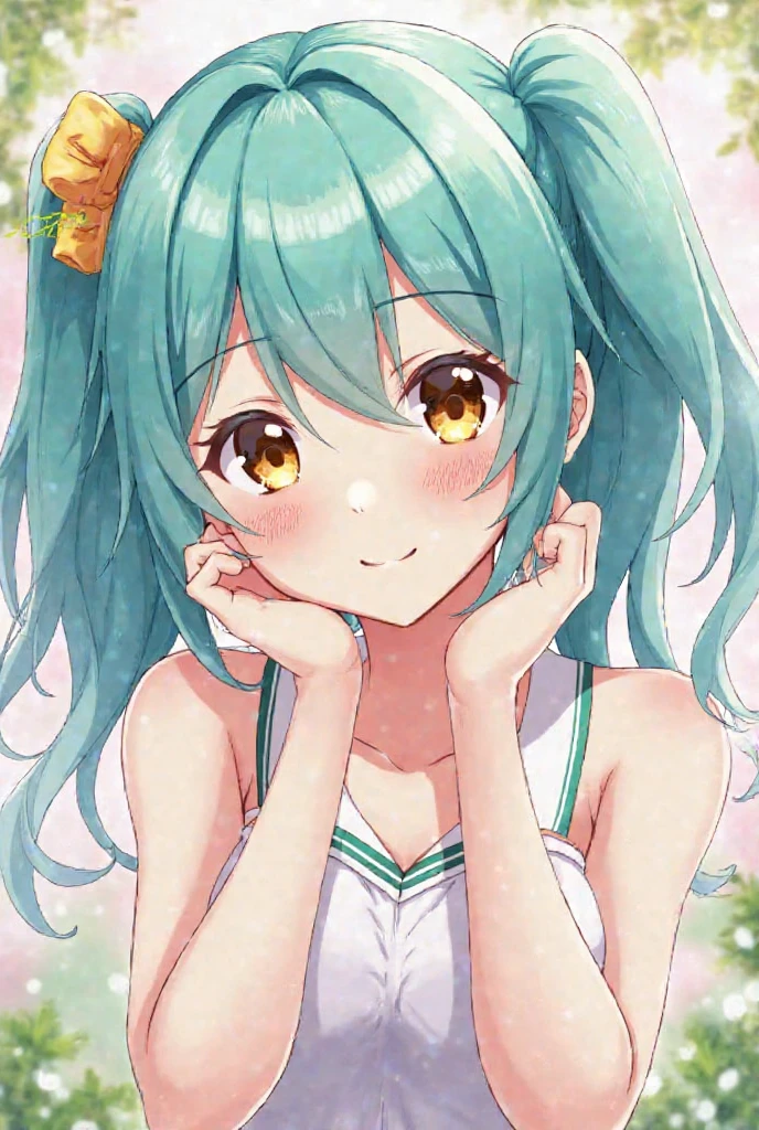 There is a woman holding a teddy bear on the beach, Cute realistic portrait, Cute Anime Girl, Cute girl anime visuals, Smooth anime CG art, Gweiz-style artwork, portrait of Cute Anime Girl, cute portrait, Beautiful anime portraits, Beautiful Anime Girls, Cute Anime Girl portrait, Realistic Anime 3D Style