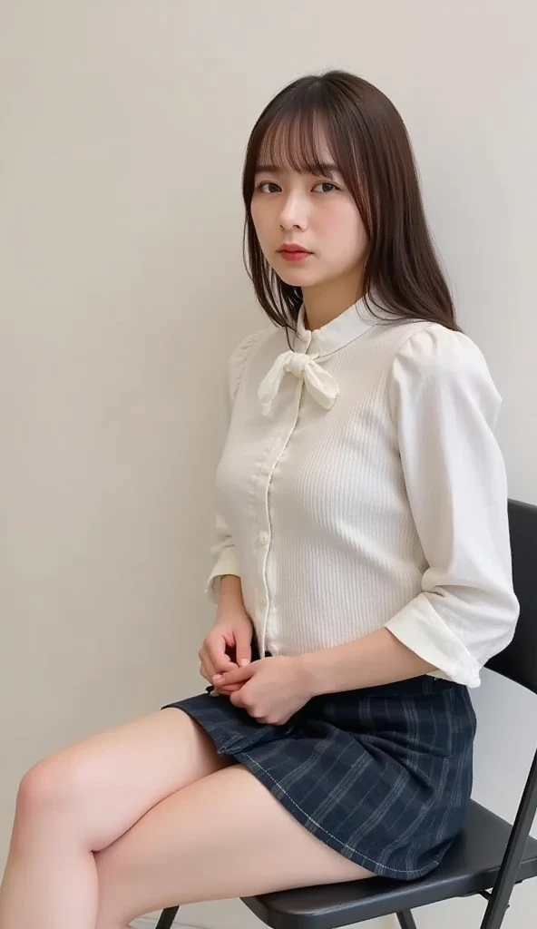 (big smile:1.5),(happy smile:1.3),(tight skirt:1.3), (sexy panties:1.3),(white panties:1.3),(Looking directly at Viewer:1.3),(Big eyes:1.3),(double eyelies:1.3),(long eyelashes:1.3),(Extremely beautiful face, Beautiful lips, Beautiful eyes), masterpiece, Raw photo, Best Quality, Photorealistic, Highly detailed CG Unity 32K wallpaper, intricate detailed face, ((Ultra detailed skin)) , Cutest Pretty Japanese girl, Super Idol, Clear eyes, (Big eyes:1.2), thick thighs, balanced elegant face,(small mouth:1.1),drooping eyes