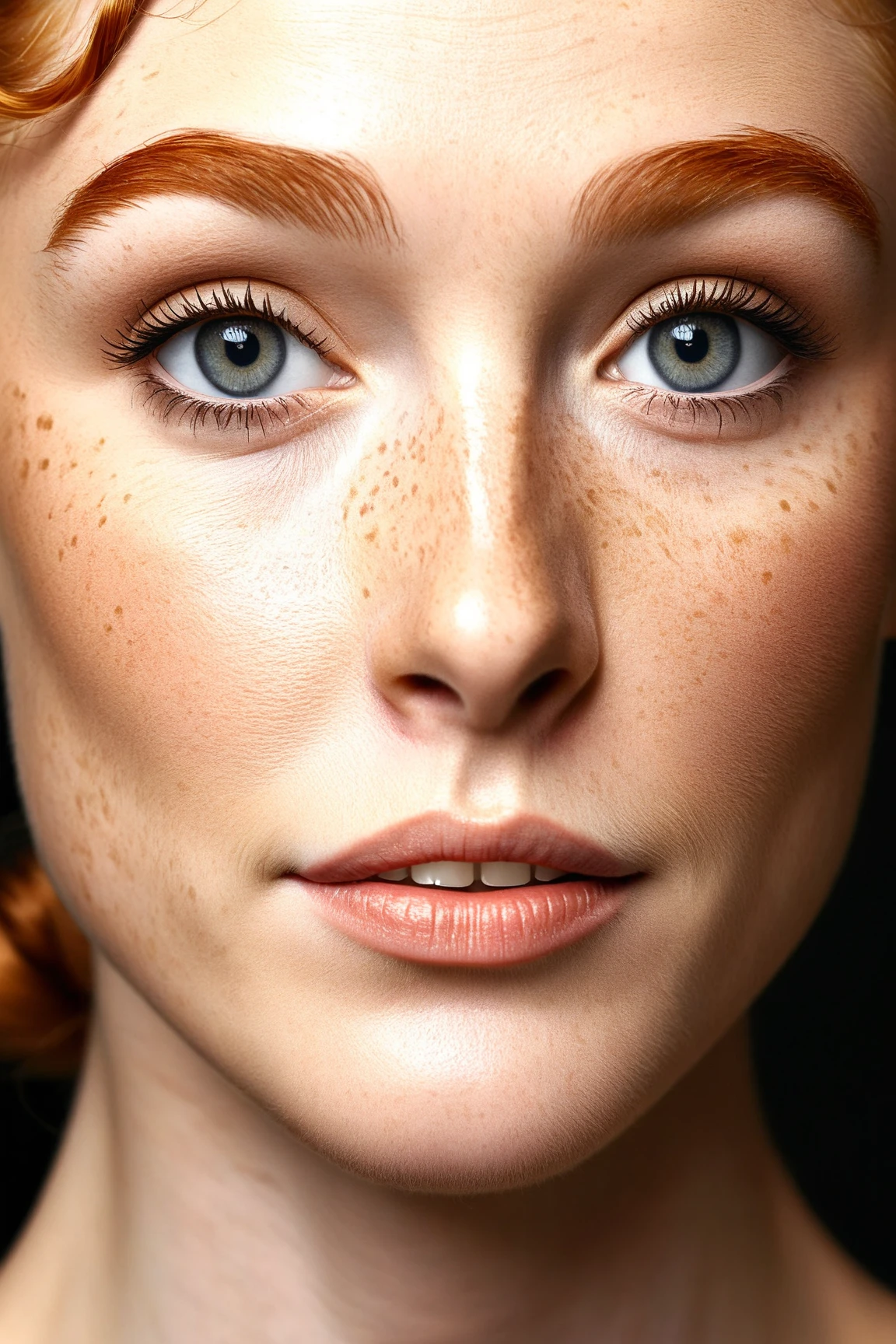 photoshoot, photo studio, RAW photo, editorial photograph, film stock photograph, cinematic, posing, a photo of a 20 year old woman, full body, dress, heels, ((detailed face)), head, freckles, (detailed faces) . 24mm photograph, film, professional, 4k, highly detailed. cinematic lighting, vibrant colors, detailed skin texture, detailed cloth texture, beautiful detailed perfect face, intricate sharp details, ultra high res, beautiful detailed perfect face, intricate sharp details, ultra high res, (masterpiece, high quality, best quality:1.3), Extremely high-resolution details, photographic, realism pushed to extreme, fine texture, incredibly lifelike, 8k, UHD