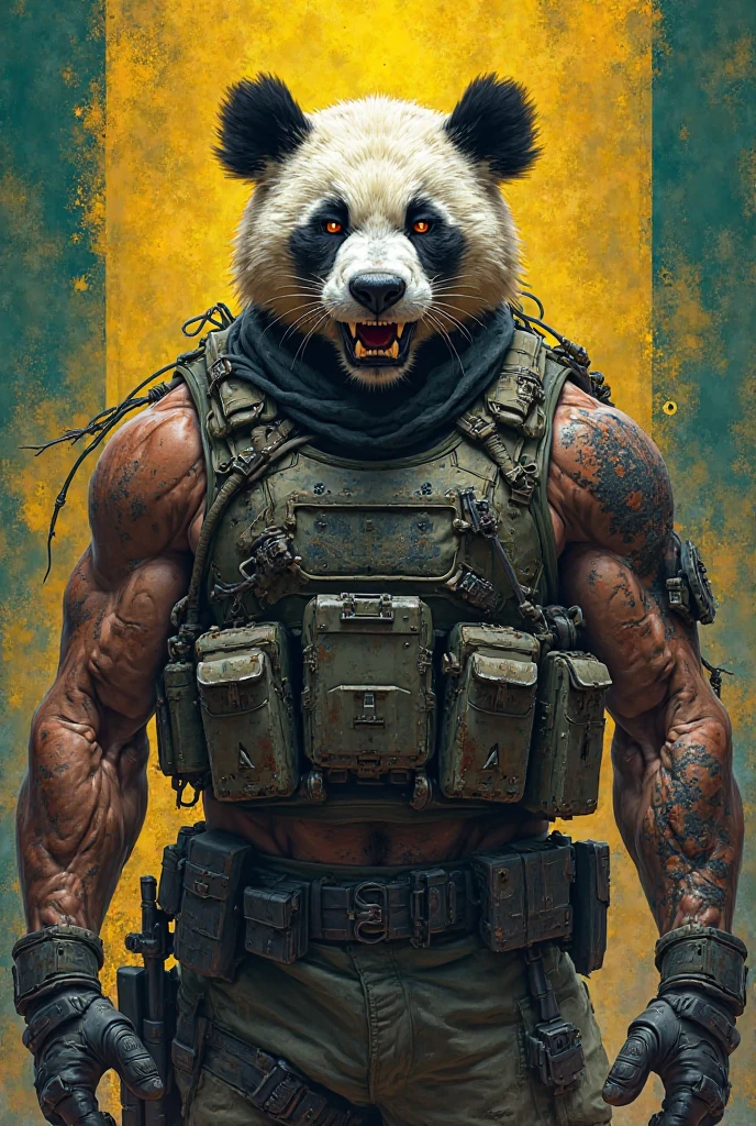 anthromusclor-000008 muscular racoon viking on the world post apocalyptic