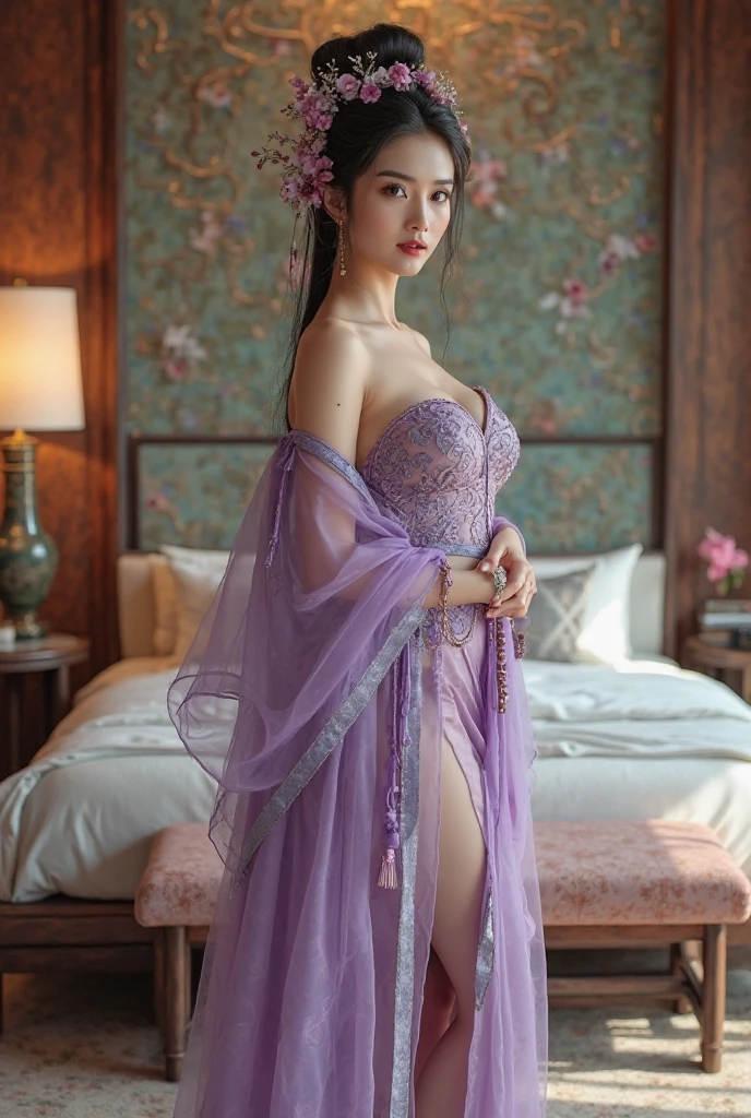Beautiful Mature Woman VN03, 1 Bewitching, (smile:1.2) Amazingly beautiful wife, 40 years、 expensive_Couture, designer dresses, oat_Couture, super realistic pantyhose, Naked beautiful mature woman posing for photo, fashion show, game_nffsw, anger, crazy, dark red eyes, sidesweep hair, short hair, long ringlets, catwalk \(runway\),  , colorful, Bright colors, table top, highest quality, absurd, highest quality, amazing details, 8K, beautiful, (full body shot:1.4),