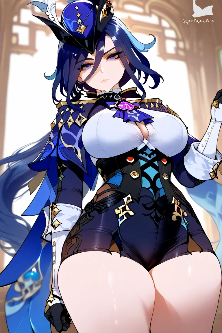 (((((gigantic breasts))))), (((((hetero, Clorinde sex with muscular man, Violence, rape, Forcibly, vaginal penis)), arms behind back, Head yoke, ))), Nipples fully exposed, small pink around nipples, Erect nipples, No bra, long breasts, (((((sexual ecstasy, Organism, Embarrassed face, Watery eye))))), masterpiece, best quality, beautiful lighting, beautiful eyes, 1girl , 独奏, clorinde_genshin_impact, 27 years old, skinny, sexly, Location: Torture Chamber