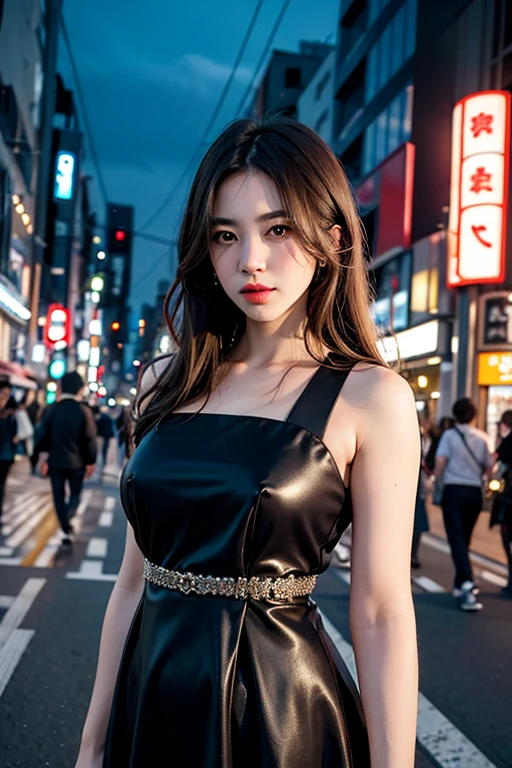 City futuristic ultra realistic anime version