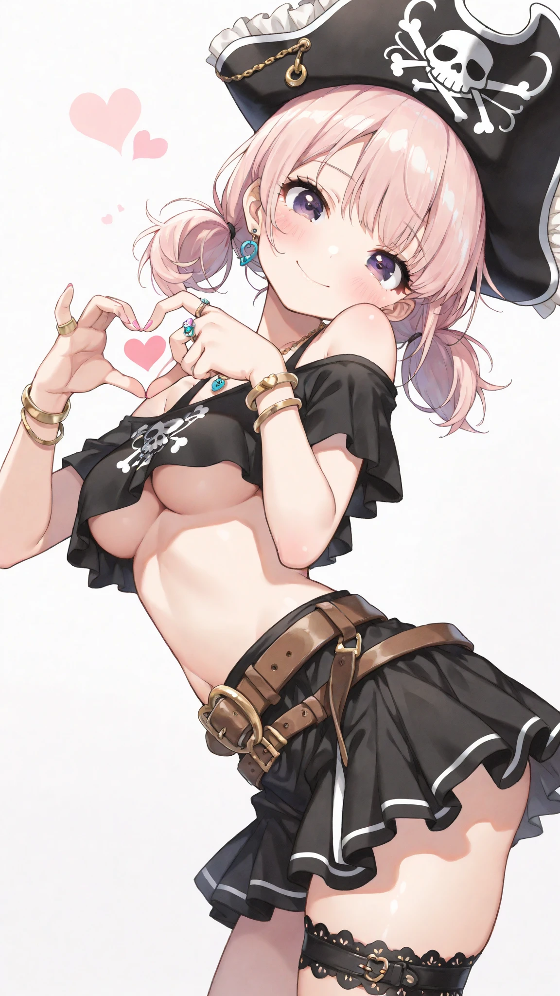 trishuna, trishjojo, trish jojo, trish una, pink hair, green eyes, pink lipstick, full lips, absurdres, absolutely resolution, incredibly absurdres, highres, ultra detailed, official art, unity 8k wallpaper, Kinetic Typography
BREAK
(1girl, solo:1.4), (loli, , cute, kawaii), dynamic poses, dynamic angle, cowboy shot, upper body
BREAK
smile, blush, looking at viewer, (peace symbol, fingers to cheeks:1.2), (head tilt, model posing:1.4), tongue out, one eye closed
BREAK
animal ears, animal ear fluff, cat ears, long hair, very long hair, pink hair, hair between eyes, bangs, blue eyes, breasts, small breasts, navel, closed mouth, hands up, groin, collarbone, coquettish skin
BREAK
open clothes, open shirt, open jacket, (pink jacket:1.4), shirt, pink shirt, sleeves past wrists, long sleeves, off shoulder, bare shoulders BREAK swimsuit, polka dot, bikini, micro bikini, (lowleg bikini ,polka
dot
bikini , pink bikini,:1.4) (tie_side, string bikini:1.2)
BREAK
thighhighs, white thighhighs, thigh gap, skindentation
BREAK
white background, simple background
BREAK
nice hands, perfect hands, bbw, plump, large belly, large breasts, large thighs, love handles, wide hips, weight gain