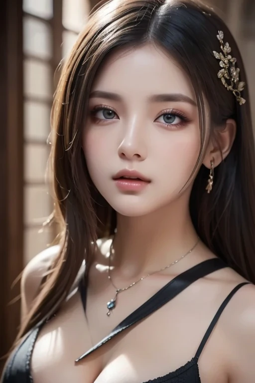 (8K, Highest quality, High resolution, masterpiece :1.3, RAW Photos), ((Accurately expresses the fine details of the face and skin texture)), ((Purple Background)), Beautiful adult woman, Long contour, Oiran, Gorgeous red kimono::2, hairpin, Captivating look, Strike a Pose, Earrings,Seduce the viewer、Captivate your viewers、Bewitching body、Alluring proportions、Captivating Eros、Taunt the viewer、Seductively Seduction、Climax orgasm during cherry blossom viewing、Dripping wet pussy、Dripping wet pussy