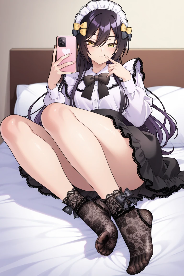 3girls,;t,;|,asakura_toru,bare_legs,barefoot,sheet,blush,brown_shirt,nails,fukumaru_koito,green_shirt,gray_shirt,haigyo,glasses,high resolution,higuchi_madoka,idolmaster,idolmaster_shiny_colors,knees_together_feet_apart,knees_up,looking_ at_viewer, lying down, lying_in_person , several_girls, nail_polish, noctchill_(idolmaster), on_back, pajamas, very thin purple_pyjamas transparent as air, shirt, side_look, the 3 girls with one eye closed and an expression of gratitude, happiness and sexual desire, naked under the pajamas, foot_polish, toenails, toes, best quality, masterpiece, nai3