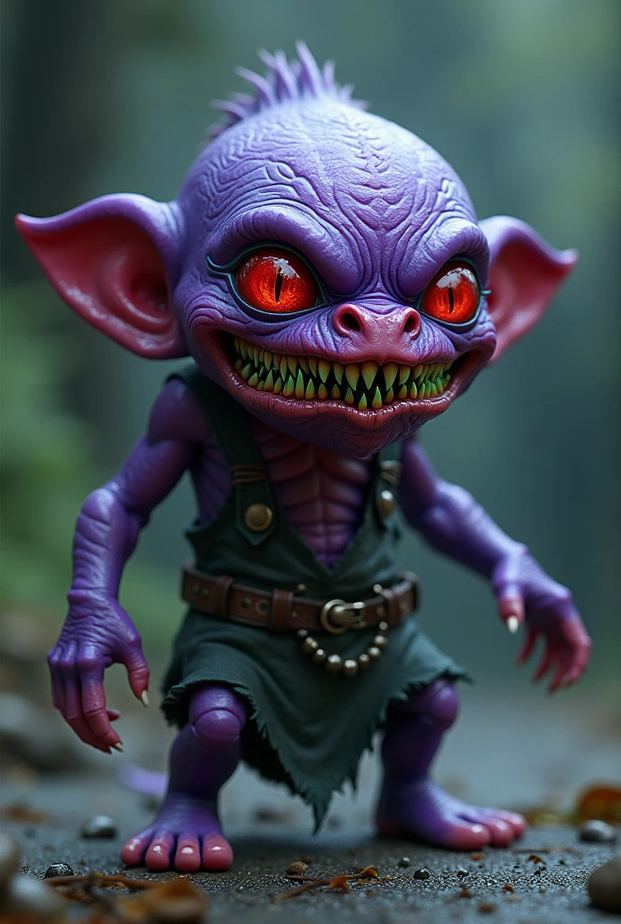 <lora:creaturesDesignV1_v10:0.8>, claymation, 80's anime style, A fantz monster design, ultra detailed, dusk and gloomy, rainy and thunder, multiple wings,