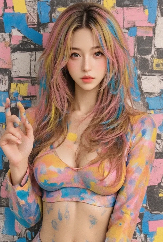 (Browsing Caution:1,4),Mix 4, (8K, RAWphotograph, Highest quality, Tabletop: 1.45), (Realistic, Realistic: 1.37),illumination, night, プロのillumination, photographn mapping, Radio City, Physically Based Rendering, Gradient Brunette, 高品質のphotograph, High resolution, 1080P, (Detailed facial depiction), (Detailed description of the hand), (Delicate CG), Extreme light and shadow, Rich details, (Detailed facial features), (Highest quality), Look in front of you, Highly detailed face, Highly detailed lips,  超High resolution, (truth: 1.4), photograph, 1 Girl, [(sad)],  , Thin limbs, movie, Cool pose, I Cup, Highest qualityな完璧なボディ, photographのような, (1 Girl: 1.3), Perfect balance, (Huge, Perfect breasts, Areola),(Realistic, Realistic:1.37),One Girl, Cowboy Shot,Professional Lighting, Photon Mapping, Radio City, RAWphotograph、(Realistic:1.4)、Octane Rendering、Complex 3D rendering with ultra-detail, Studio Soft Light, Rim Light, Crisp details, Super detailed, Realistic skin texture, detailed aspects, Beautiful details in the eyes, Highly detailed CG Unity 16k wallpaper, Compensate, (Detailed Background:1.2),Highest quality, 超High resolution, Tabletop, One Girl, One Girl,alone, Upper Body,Show Viewer, White Background, Multicolored Hair, Compensate , Lips parted, Black Lips, eyeliner, Gothic, Goth Girl,((Light on the face:1.2)),((movie照明:1.2)),(Photorealism:1.4),((30 piercings in left ear)),((necklace)),((A woman who is always smiling)),((nightのプールサイド:1.4)),((Facial lighting:1.1)),((Upper Body:1.2)),((Delicately draw the face:1.2)),((Multicolored Hairの色:1.4)),(Dreadlocks Hair:1.4),(((Completely naked))),(((nsfw)))