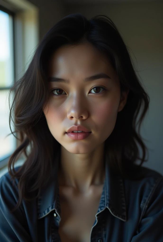 Crate, a mixed-race girl among the Aryan, Asian, African and Caucasian race;