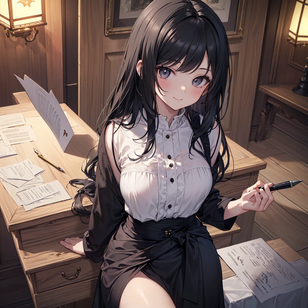 ((Biologically correct number of limbs))、(( Photo with face included))、4K、((Standing posture))、Masterpiece、((focus on the face))、((Symmetrical facial features))、Eyes with detailed description、Beautiful woman、Outstanding style、Beautiful clavicle、Beautiful legs、Beautiful Hands、Slender Body、(stockings、High heels)、Detailed depiction of faces、Small earrings、necklace、(Jacket、shirt、(Checked skirt))、profile、tie、Holiday theme park、(((White oak)))、Droopy eyes、Photographed from diagonally in front、(((Black and White)))、(((Pencil Illustration)))、