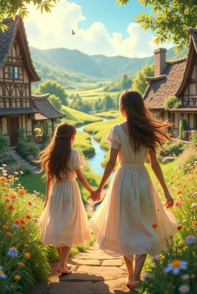 I will go to my mother and sister.