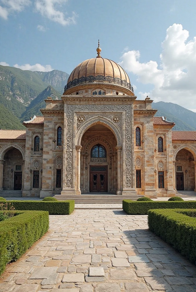 create historical monuments with mixed cultures, having cultures from greece, bugaria and Türkiye
