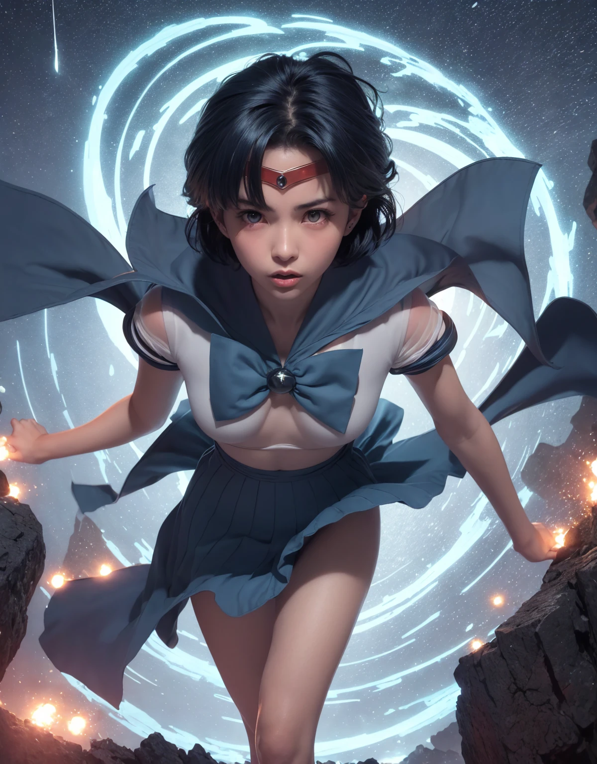 sailor saturnがCowgirlで性交する, (((realistic, highest quality, High resolution, real women pictures:1.2))), (((sailor saturnのレオタードを着ている16歳の女子高校生:1.4)), (sailor saturnのコスチューム), (slender body shape:1.8), Cowgirl性交する, ((anatomically correct:1.2)), short-haired with bangs, (I am wearing a white sailor warrior leotard whose fabric is too thin..:1.2), vaginaに陰茎を挿入するCowgirlポーズ, curved body, 大きく股を開いてCowgirl, A white leotard that sticks to your skin too much, vaginaの詳細な描写, beautiful thighs, Huge penis is pushed up by the girl'vagina, nose too small, toned stomach, 16 year old beautiful girl has sex with her clothes on, saddle, Cowgirl, Girl straddles guy, (normal limb), Too cute small face, the whole body is wet, put your hands behind your head, nostrils are not visible, realistic, vaginaが濡れている, lips slightly open, (anatomically correct:1.2), A guy inserts a penis into a girl, sailor saturn, 夕暮れの街路でCowgirl性交