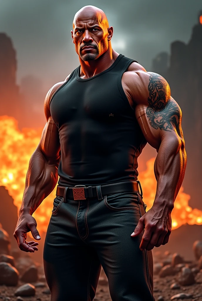 The Rock is hot