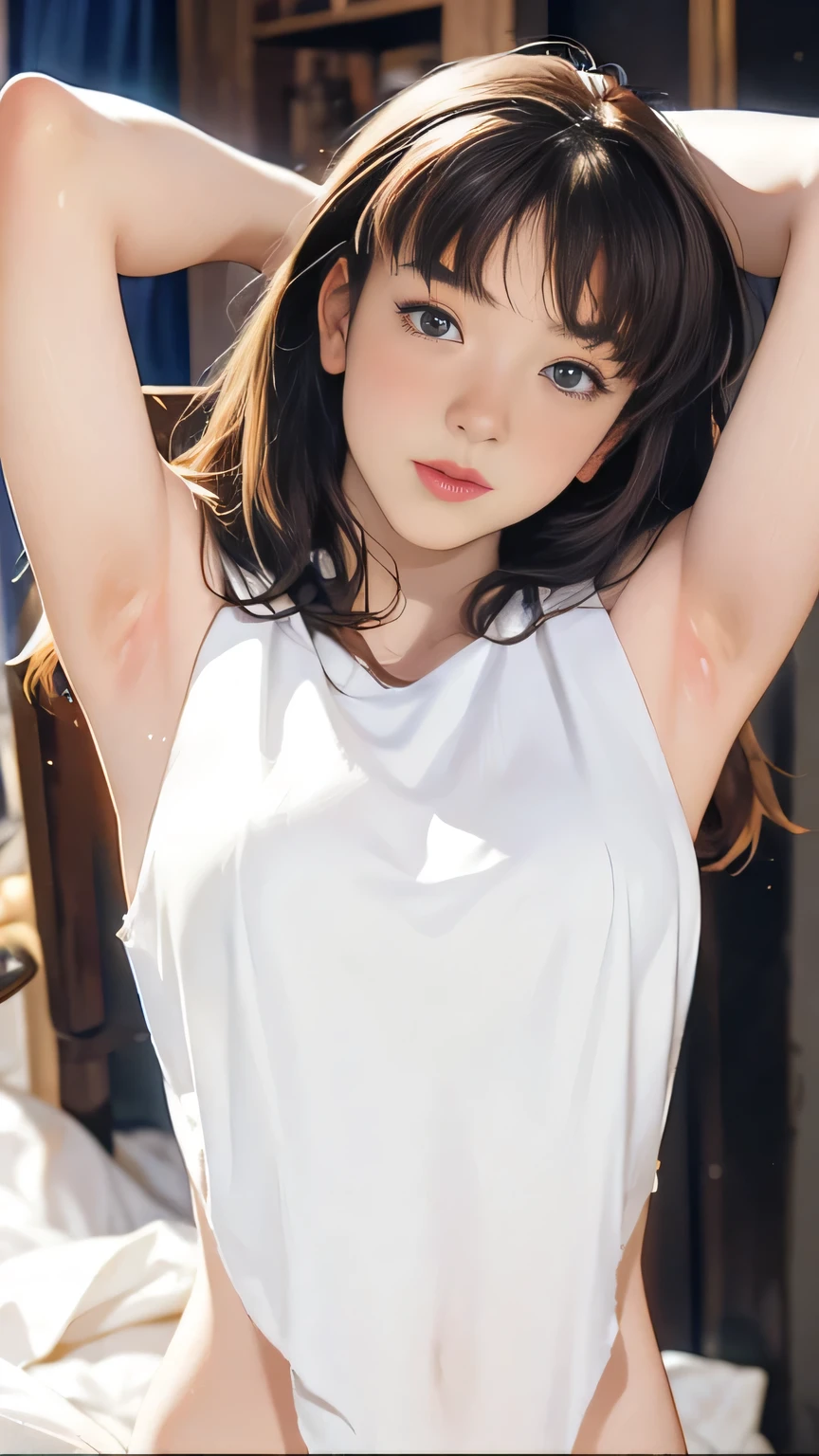 ulzzang -6500-v1.1, (Raw foto:1.2), (Photorealsitic:1.4), a beautiful detailed girl, extremely detailed eye and face, beatiful detailed eyes, Ridiculous, unbelievable Ridiculous, huge filesize, ultra-detailliert, hight resolution, ighly detailed, top-quality, ((masterpiece)),((masterpiece)),((Oversized work)), ighly detailed, nffsw, unification, 8k wallpaper, magnifica, finely detail,realistic shadow, masterpiece, top-quality, Highly detailed ajc、8k wallpaper, Light on the Face,电影灯光,((Grinning face)),((Embarrassed look)),((beutiful breast)),((Lower body panoramic view without correction)),((dynamicposes)),((a bed)),((Feeling an)),((cum on)),((full body photographed)),((barechested)),((barechested)),((fullnude)),((fullnude)),((Hairless and completely uncensored)),,((Random Positions)) ,((ta Face)) ,((Loliace)) ,((Lolita F) ,((Girl in a sailor suit) ,((Girl in a sailor suit)) ,((Girl in a sailor suit)),((Bukkake sperm on the face)) ((Bukkake sperm on the face)) ((Bukkake sperm on the face)),((During masturbation)) ,((During masturbation)) ,((During masturbation)),((During foreplay)) ,((During foreplay)) ,((During foreplay))