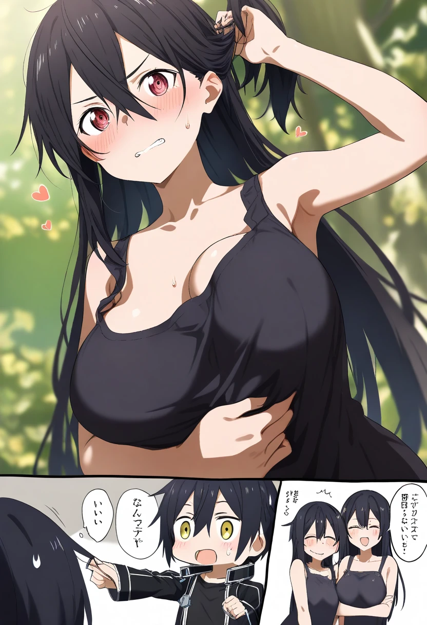 TAKEBAYASHIGTNH
BLACK HAIR, SWEPT BANGS, HAIRCLIP, STRAIGHT HAIR, LONG HAIR, GREEN EYES, , empty eyes , large breasts, nipple, Running, , Heavy snowfall area frozen wet crying mountain Alone, Smile , crying, Naked