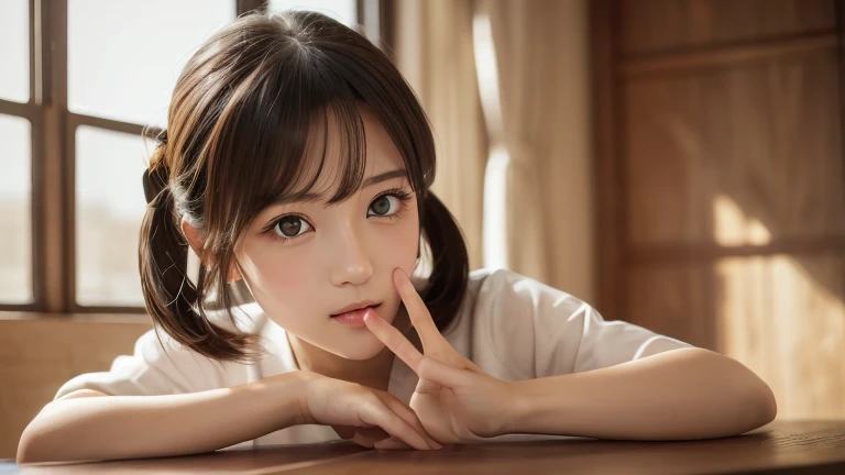 Delicate 3D PVC model of cute young girl, Looking at Viewer, Soft smooth lighting, Soft pastel colors, 3D Icon Clay Rendering, 120mm lens, 3D Blender Rendering, trending on polycount, Modular constructivism